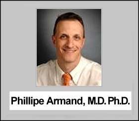 lymphoma specialist Philippe Armand, M.D., Ph.D.

